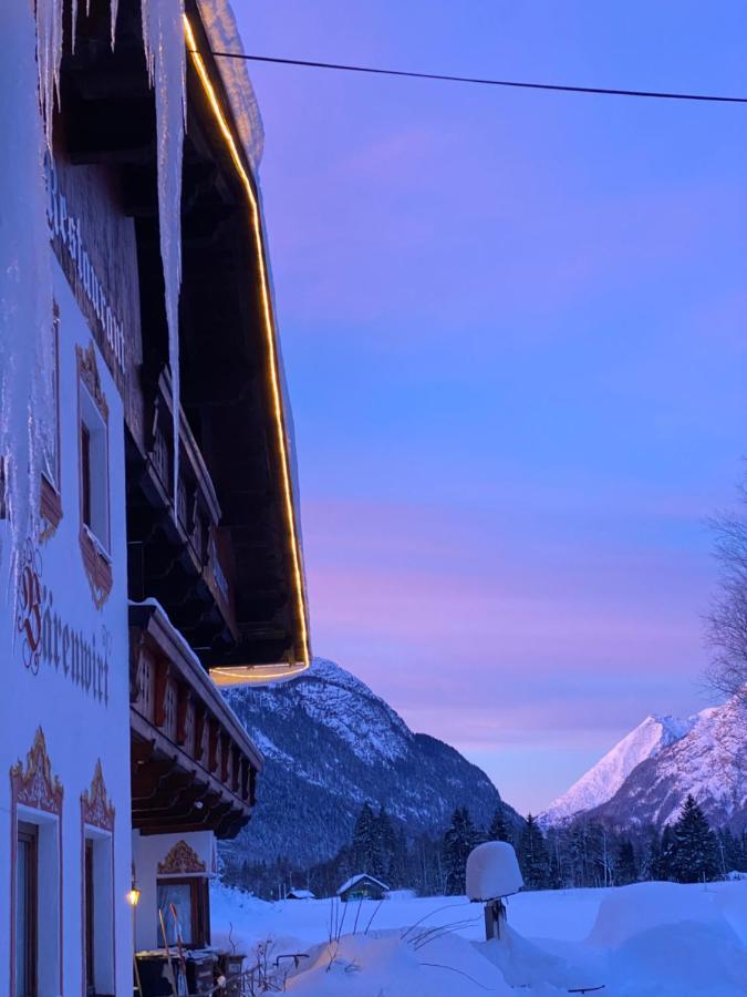 Baerenwirt Daire Mittenwald Dış mekan fotoğraf