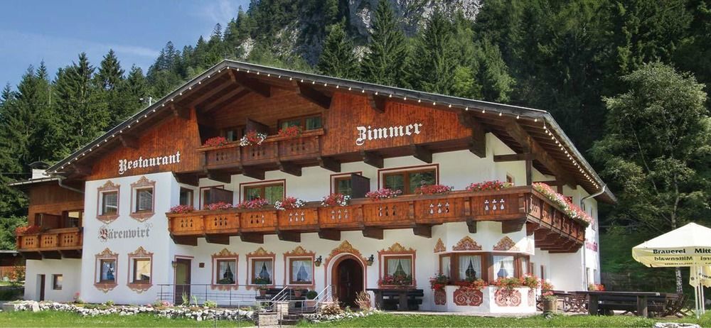 Baerenwirt Daire Mittenwald Dış mekan fotoğraf